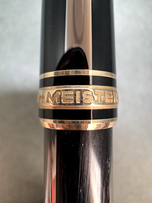 MONTBLANC MEISTERSTUCK 144 Black GT Mid-Model Vintage Fountain Pen