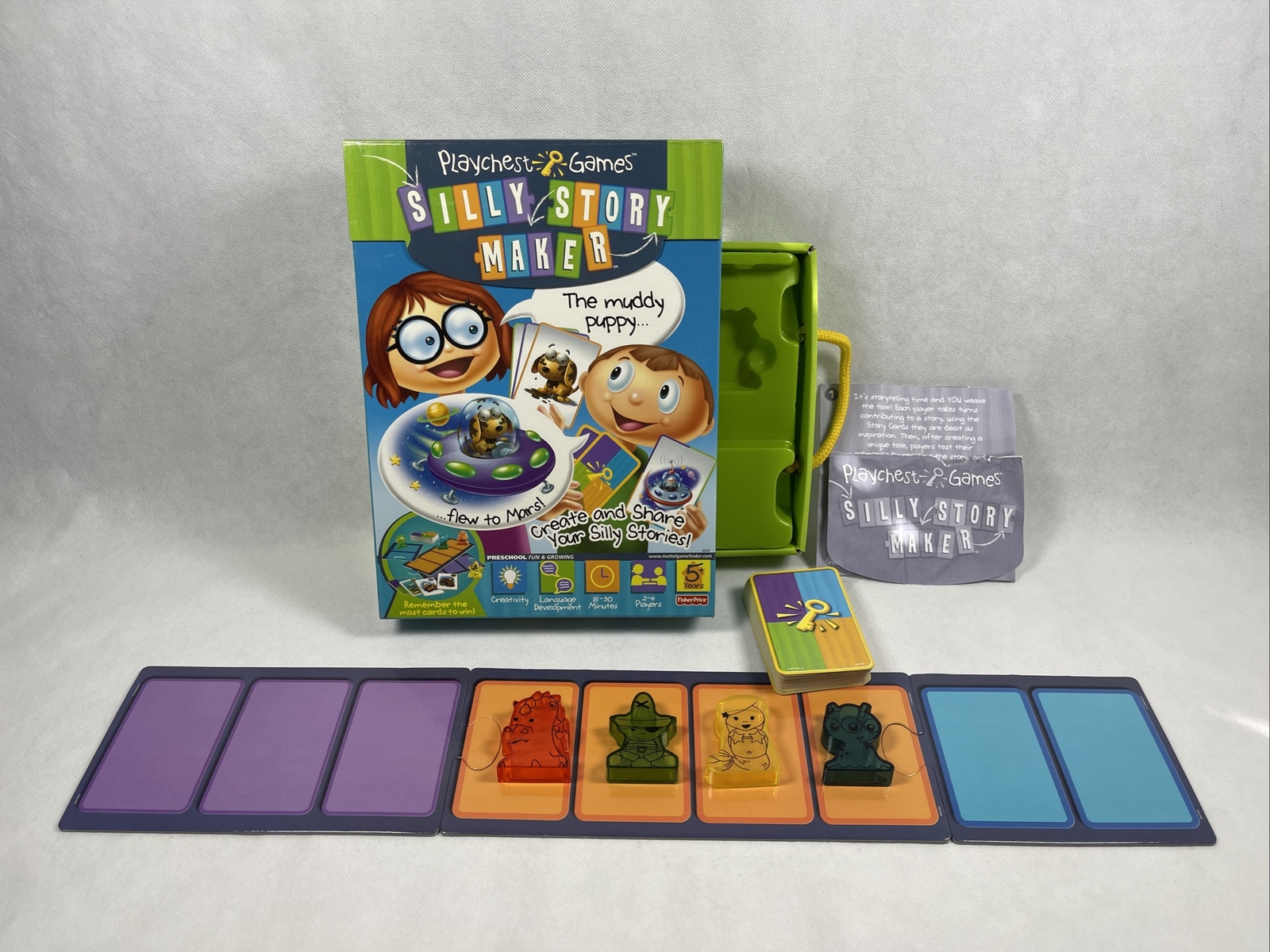 Playchest Games: Silly Story Maker Game 🤪 Fisher Price Preschool Fun &  Learning | eBay