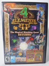 4 Elements II Computer Game AMR by Encore PC CD-ROM Game Puzzle eGames