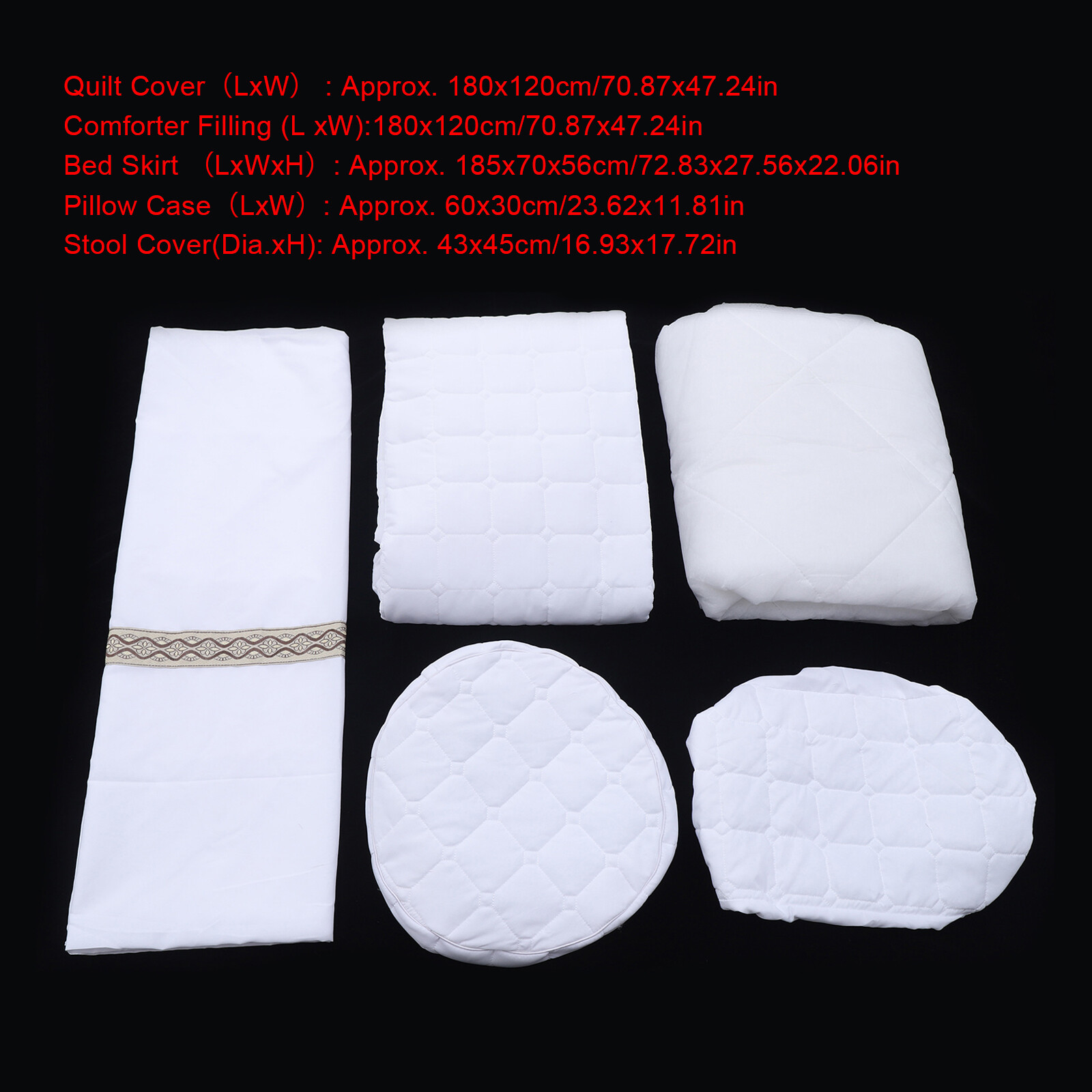 1 Set Beauty Salon Massage Table Bed Sheet Sheet SPA Treatment Full Cover Skirt