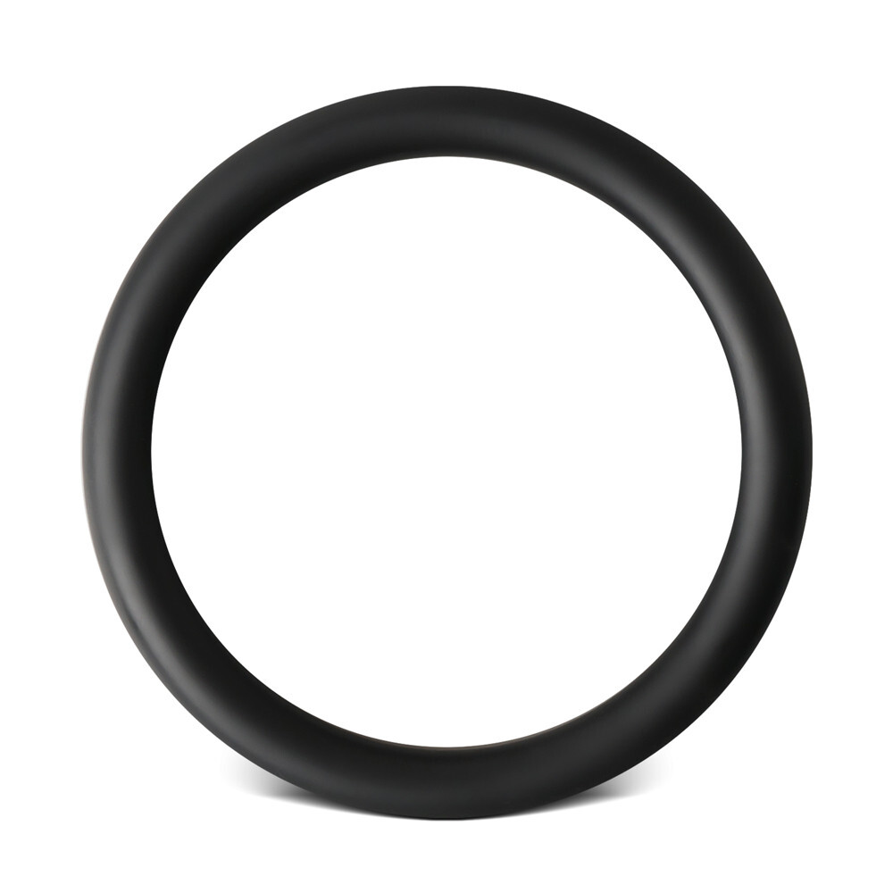 Thick Silicone Flat Cock Ring Stay Hard Penis Enhancer Sex Toy for Men