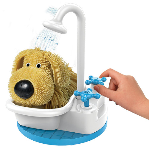 soggy doggy board game for kids with interactive dog toy