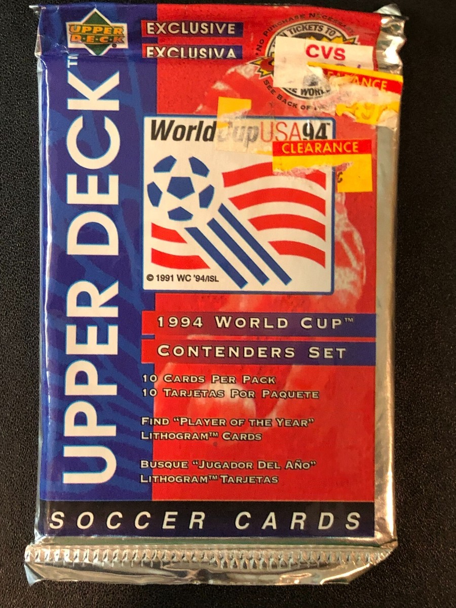 Upper Deck 1994 World Cup USA Contenders Soccer Set 1 Unopened
