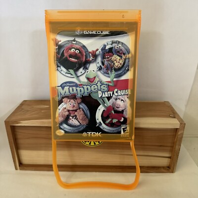 Jim Henson's Muppets: Party Cruise ( Nintendo GameCube ) In Store Security Case