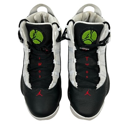 Jordan size 9.5 6 Rings “He Got Game” White/Black Shoes sneakers Rare 322992 men s-l400.jpg main image 2