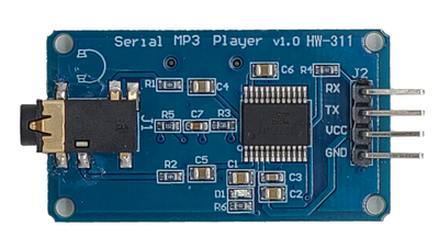 YX5300 UART Serial MP3 Player Module - For Arduino, DIY Audio Projects