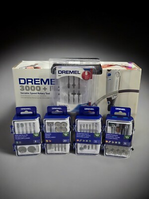 Dremel 3000-2/25-P 120V Corded Rotary Tool - Storage Case - 101 accessories ️  