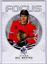 2024-25 Upper Deck SP Authentic Ethan Del Mastro Freshman Focus Card # FF-21