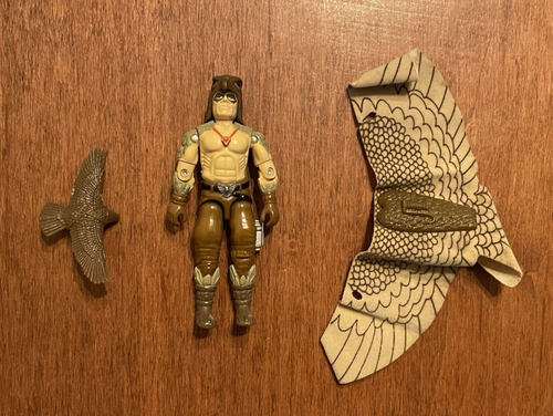 Yojoe Raptor Vintage 1987 Hasbro GI Joe RAPTOR v1 action figure 99% complete (no ...