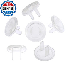 Outlet Plug Covers 52 Pack Clear Child Proof Electrical Protector Safety...