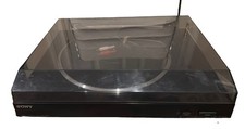 SONY PS-LX150 SERVO CONTROLLED TURNTABLE Works Video Read Description