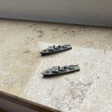 Lindau-Klasse 3 West German S 1/1250 Miniatur Kriegsschiff Flotte 2 Schiffe