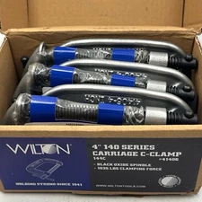 Wilton Tools 140 Series C-Clamp 4 Inch 41406 1535lbs Clamping (6Pack)