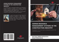 Human Resource Management Systems IN THE Construction Industry Taschenbuch 2024