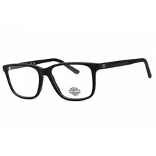 Harley Davidson Men's Eyeglasses Matte Black Acetate Square Full Rim HD0955 002