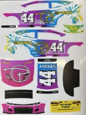 Custom 2025 J.J. Yeley 44 PCNY 1/64 Scale NASCAR Peel  Stick Decals