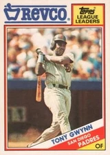 1988 Topps Revco League Leaders #1 Tony Gwynn Padres Baseball Card 0301H