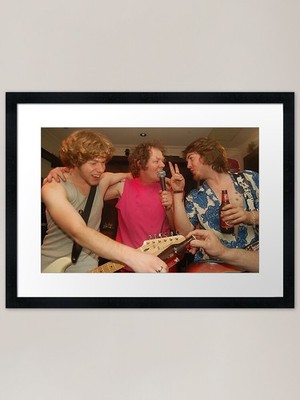 57 Seiten Pink Last Gig gerahmt Ar gerahmt Wandbild Poster Leinwanddruck Bild