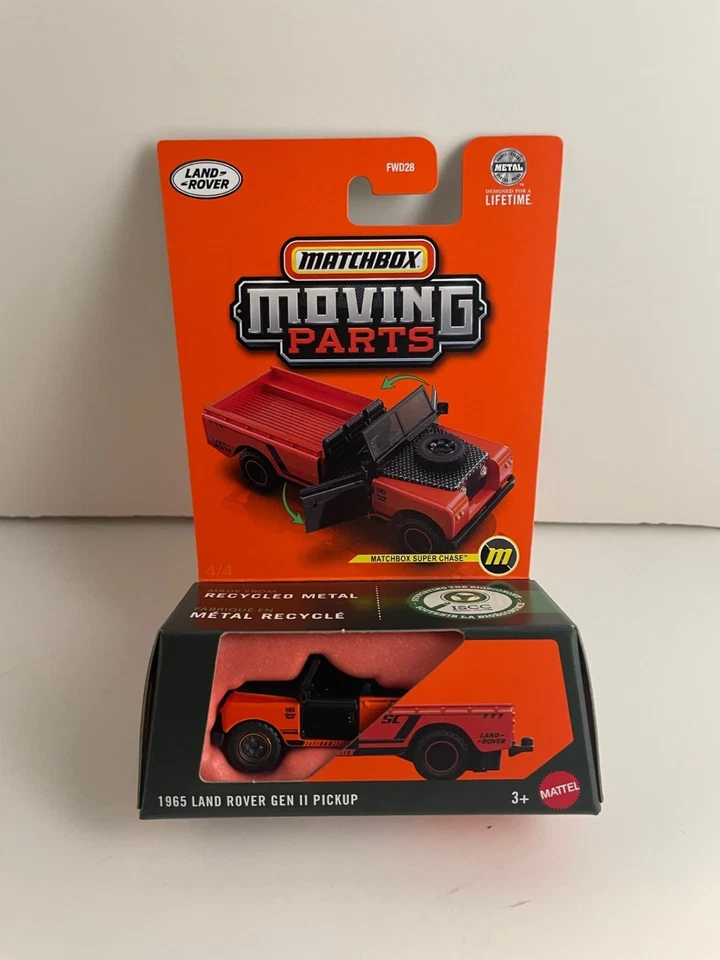 MATCHBOX MOVING PARTS 1965 Land Rover Gen II Pickup Super Chase 2025 - Image 2 of 3