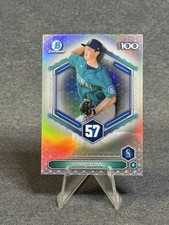 Ryan Sloan 2026 Bowman Chrome Top 100 #BTP-57 Mariners