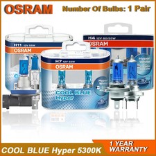 OSRAM H7 H4 Halogen Headlight H1 H11 HB3 9005 HB4 9006 Fog Lamp Bulb 5300K 12V