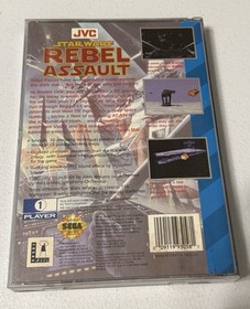 Star Wars: Rebel Assault (Sega CD, 1993), Tested Authentic