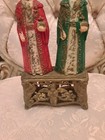 VTG Plastic Religious Figurine Saints Cosmas & Damian  — photo 3