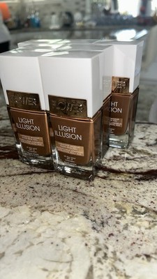 Flower Light Illusion Foundation. cocoa d4 shade .All day wear spf 1oz/30ml  