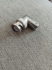 BNC Male to BNC Female Right Angle 90 Degree Coax Connector Adapter