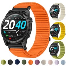 Quick Fit Nylon Band Strap For Garmin Fenix 5S 6S Pro 7S Solar 8 Mk3 Mk3i 43mm