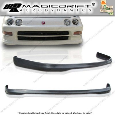 For 94-97 Acura Integra JDM Type R TR1 Style Front Bumper Lip Spoiler Urethane