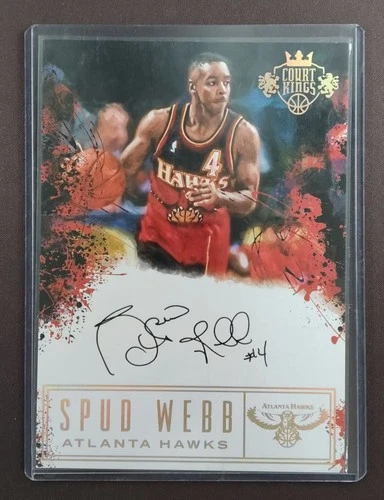 2025 Panini Court Kings Masterstrokes - Amber Spud Webb