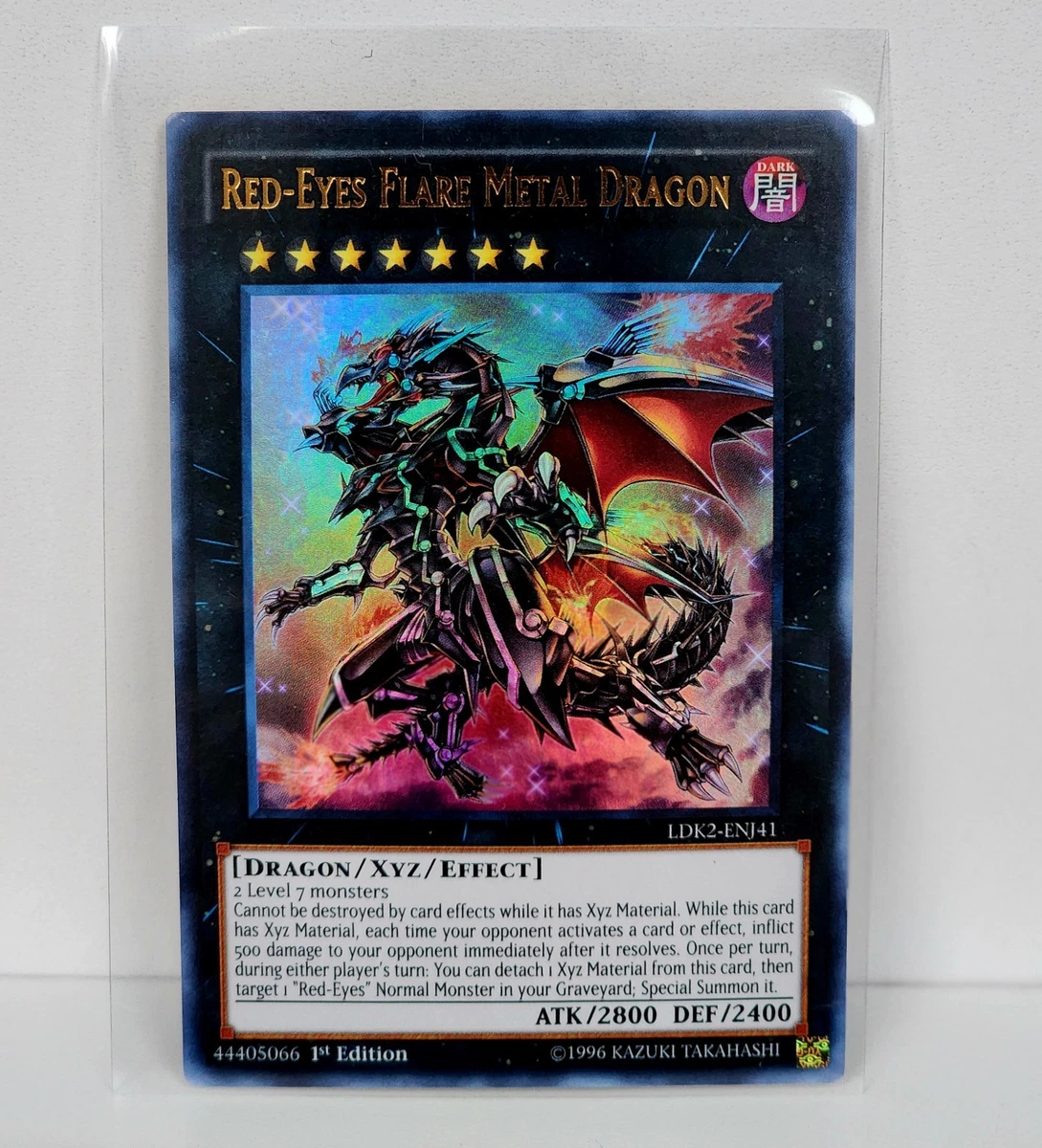Red-Eyes Flare Metal Dragon Yu-Gi-Oh! TCG Ultra Rare Individual