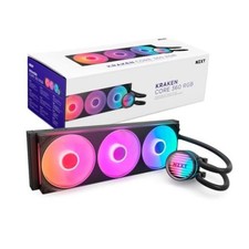 Kraken Core 360 RGB - 360mm AIO CPU Cooler - Black  Entry 360mm Radiator
