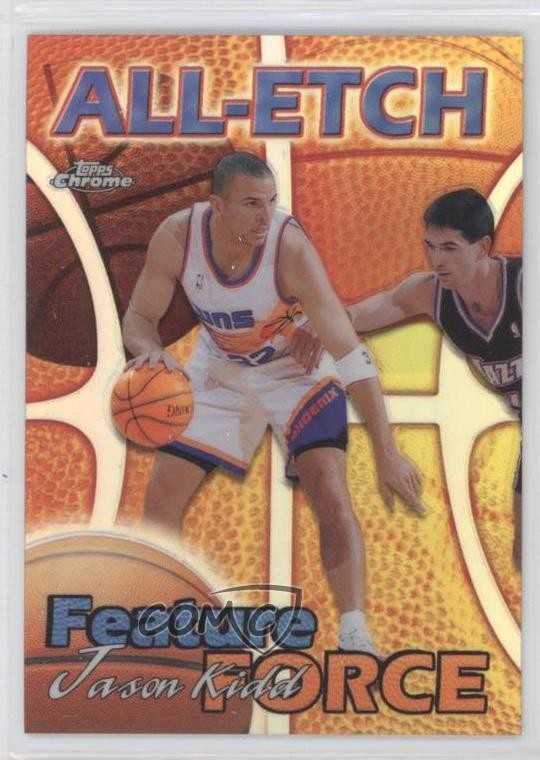 1999-00 Topps Chrome All-Etch Refractor Jason Kidd #AE9 HOF 06st