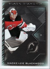 2021-22 Upper Deck Black Diamond Mackenzie Blackwood New Jersey Devils #BDB-MB