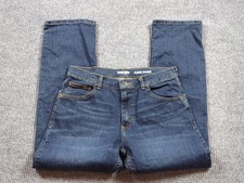 Wrangler Jeans Boys 16 Husky Blue Dark Wash Classic Straight Leg Denim 30x28