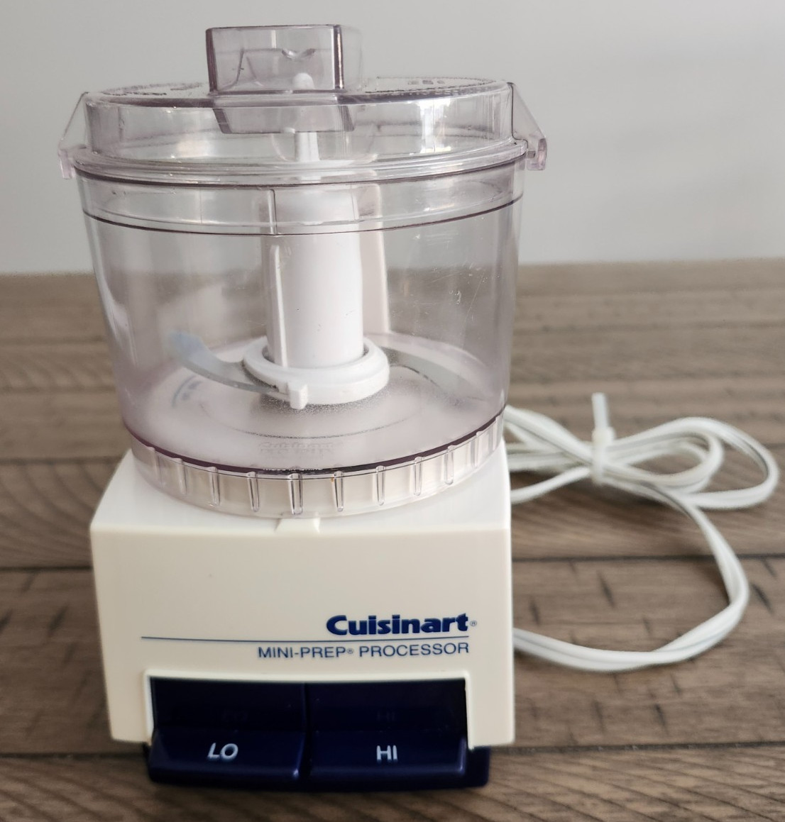 Cuisinart Mini Prep Food Processor White Model DLC-1 TX Tested Works Great
