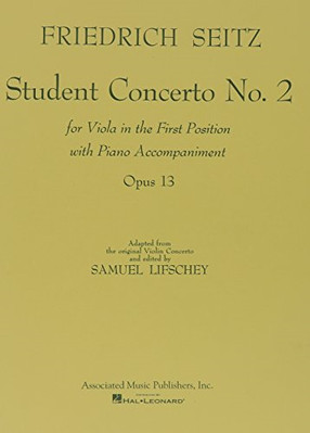 Studentenkonzert Nr. 2: Viola und Klavier - Taschenbuch NEU Seitz, Friedric 01.11.19