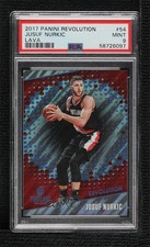 2017-18 Panini Revolution Lava 4/10 Jusuf Nurkic #54 PSA 9 MINT n8q