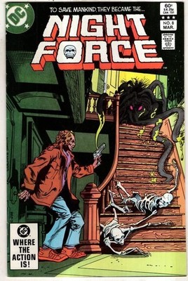 Night Force #8 1983 DC : Marv Wolfman