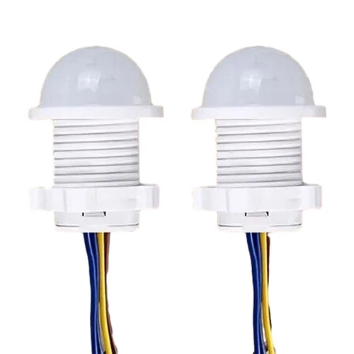 Interruptor Sensor Movimiento PIR para Luces LED 110V 220V Encendido Automático Paquete de 2 - Imagen 1 de 14
