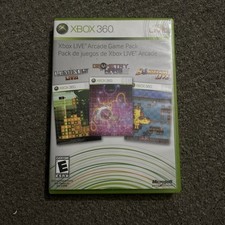 Xbox Live Arcade Game Pack - Xbox360/Probado/Juego y Estuche