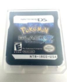 Pokemon Black Version 2 Nintendo DS NDS Memory Pack Edition Video Game