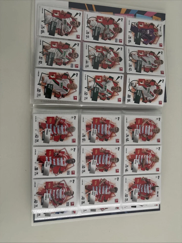 Match Attax Bundesliga 25/26 Alle Basiskarten +3 Legenden/417 Karten Sammelmappe - Bild 4 von 4