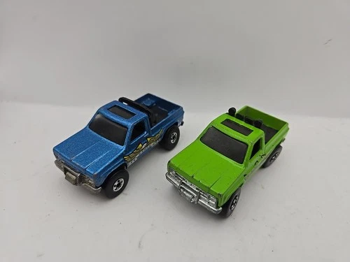 Vintage Hot Wheels Bywayman Pickup Trucks x2 Loose