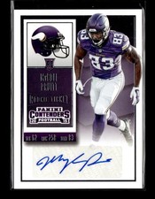 2015 Panini Contenders #141 MyCole Pruitt AUTO RC Vikings