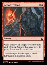 x4 Act of Treason - Ravnica Remastered - NM - MTG