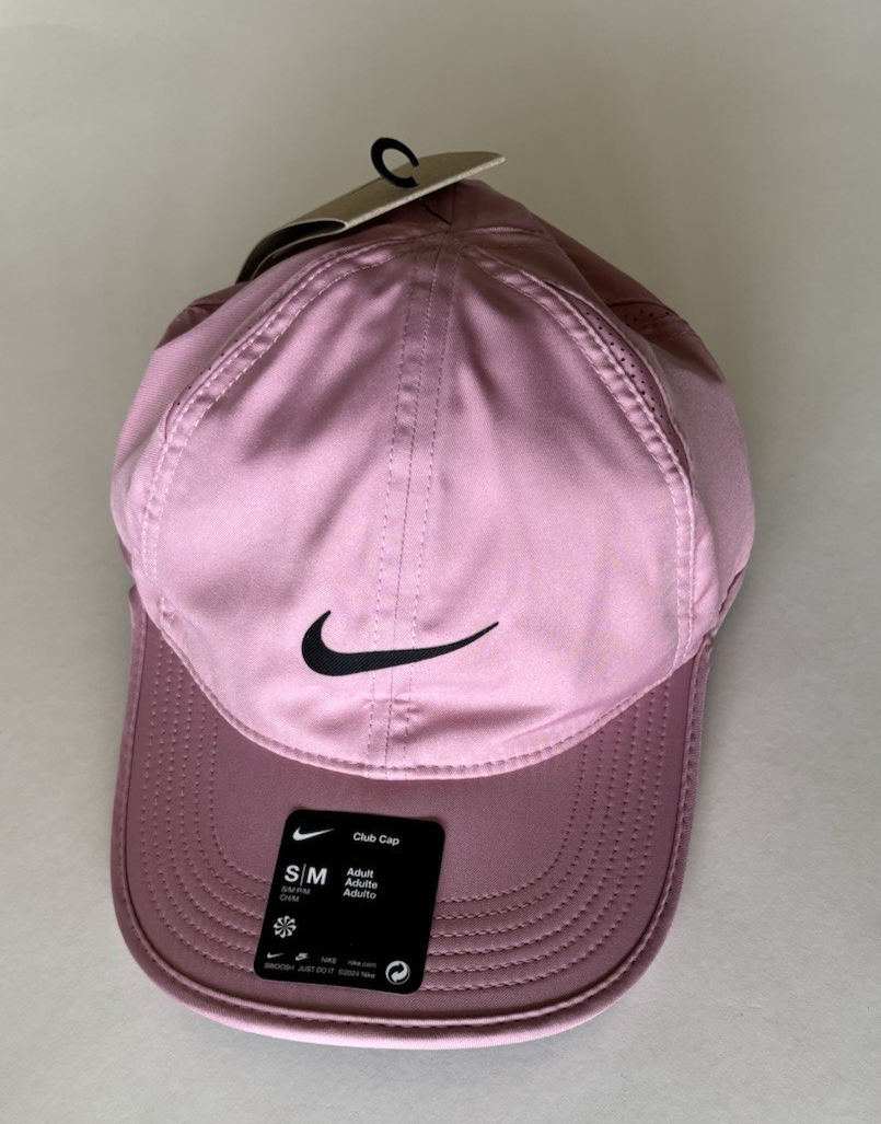 Nike Dri Fit Hat Size S/M Featherlight Club Cap FB5682-699