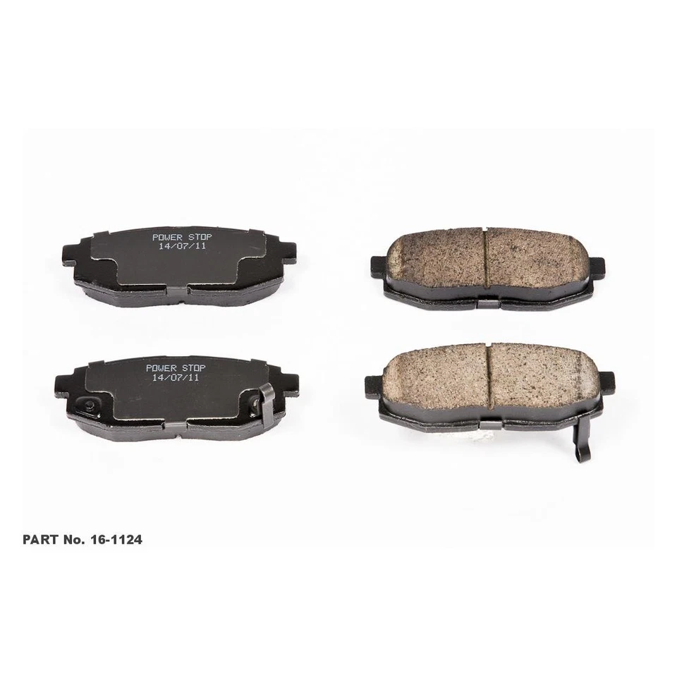 Juego de 6 pastillas de freno delanteras traseras rotores de disco para Subaru B9 Tribeca 2006 2007 Foto 3 de 4